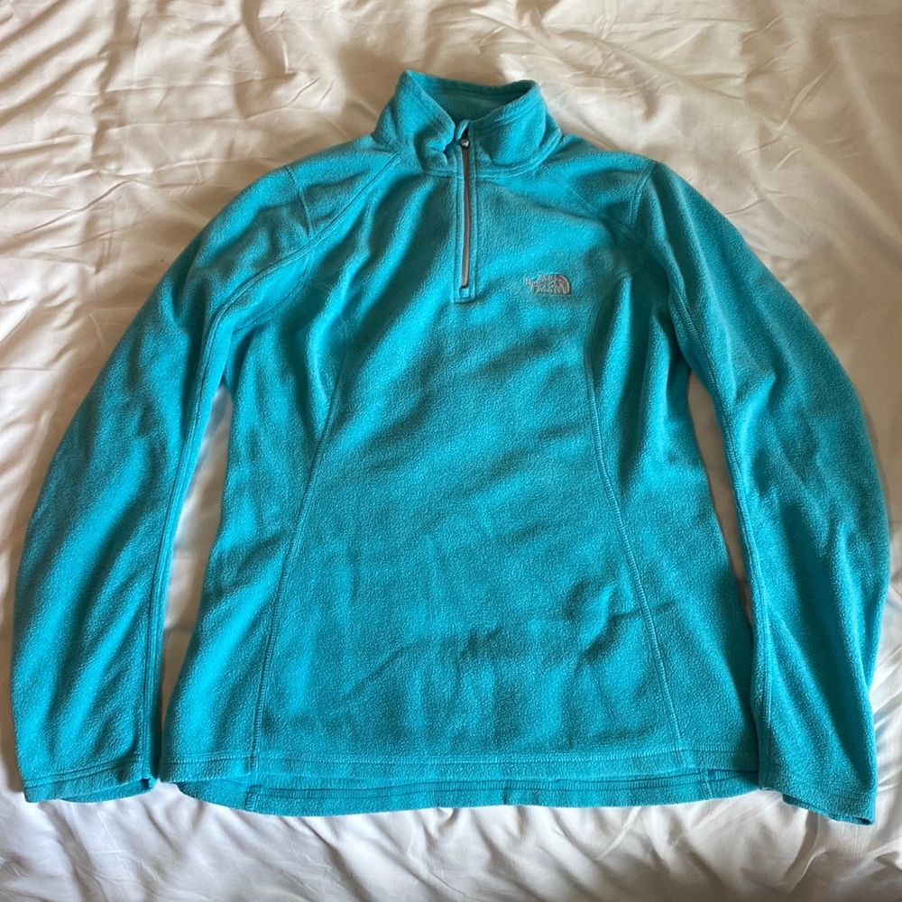 The North Face quarter zip fleece